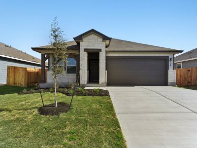 New construction Single-Family house 108 Honey Bee Rd, Jarrell, TX 76537 plan The Callaghan (830) - image