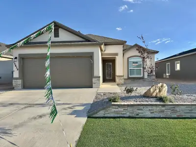 New construction Single-Family house El Paso, TX 79927 plan Ivy 599 SSC - image