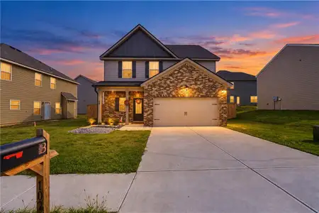 New construction Single-Family house 102 Douglas Fir Dr, Jackson, GA 30233 plan Bermuda - image