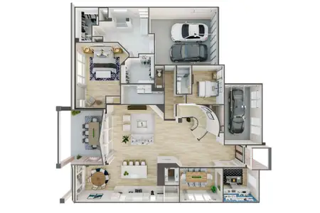 New construction Single-Family house 20406 Via Casa Laura Dr, Cypress, TX 77433 plan Trieste - image 3