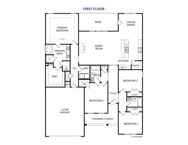 New construction Single-Family house 309 Weslyn Dr, Social Circle, GA 30025 plan (GA)Everett A.1 3 Front Entry - image