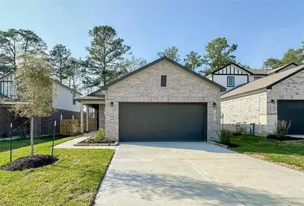 New construction Single-Family house 52 Valiant Ridge Trl, Magnolia, TX 77354 plan Bridgeport - image