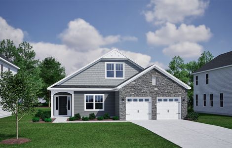 New construction Single-Family house 112 Lovefeast Dr, Advance, NC 27006 plan Jensen - image