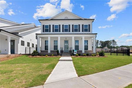 New construction Single-Family house 491 Godfrey Drive, Cumming, GA 30040 Amhurst- photo 0