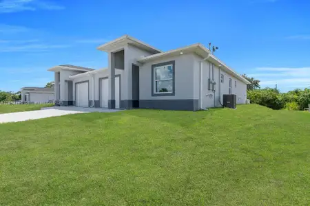 New construction Duplex house 732/734 Jack Ave S, Lehigh Acres, FL 33973 - image