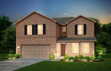 New construction Single-Family house 1301 Flamenco Ln, Haslet, TX 76052 plan Stockdale - image