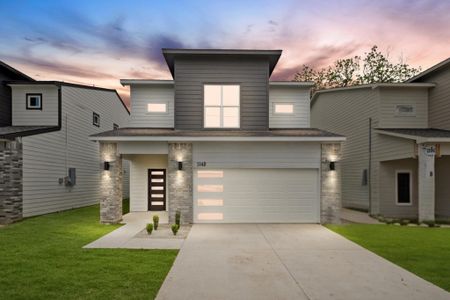 New construction Single-Family house 514 Melbourne St, Unit A, Houston, TX 77022 - image
