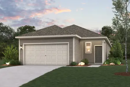 New construction Single-Family house 10330 Gala Jct, San Antonio, TX 78224 plan Easton - 1388 - image