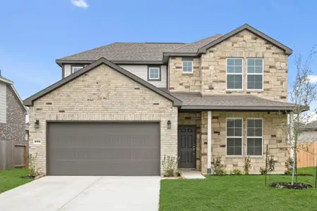 New construction Single-Family house 8104 Ocean Jasper Ln, Texas City, TX 77591 plan Lassen - image