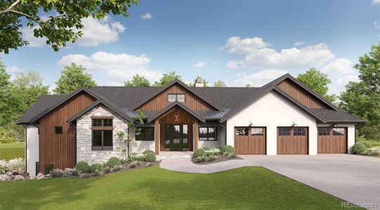 New construction Single-Family house 1561 Arrowpoint Ct, Franktown, CO 80116 null- photo 0