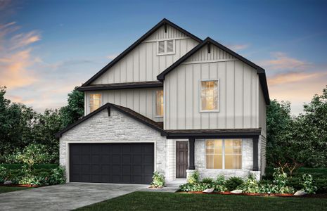 New construction Single-Family house 8211 Smithers Ave, San Antonio, TX 78252 plan Sandalwood - image