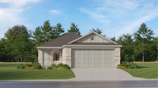 New construction Single-Family house 9018 Rose Pelican Ln, Baytown, TX 77521 Kitson- photo 0
