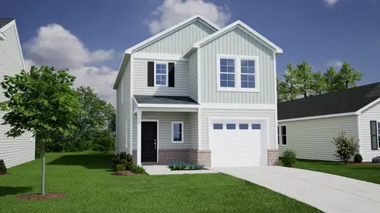 New construction Single-Family house 887 Lodgepole Ln, West Columbia, SC 29170 plan Dawson - image