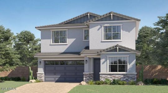 New construction Single-Family house 11953 W Calle De Pompas, Peoria, AZ 85383 plan Cottonwood Plan 3524 - image