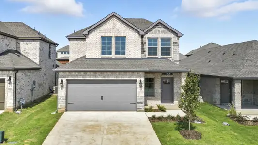 New construction Single-Family house 3552 Barnfield Ave, Aubrey, TX 76227 plan Finn - image