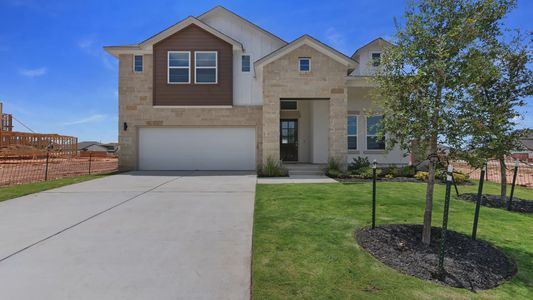 New construction Single-Family house 233 Montecido Dr, Liberty Hill, TX 78642 plan Grace - image