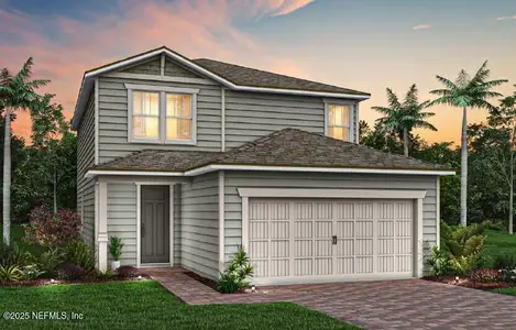 New construction Single-Family house 234 Blind Oak Cir, St. Augustine, FL 32095 plan Morris - image