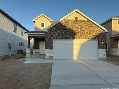 New construction Single-Family house 7622 Birch Holw, San Antonio, TX 78252 plan Ladybird - image