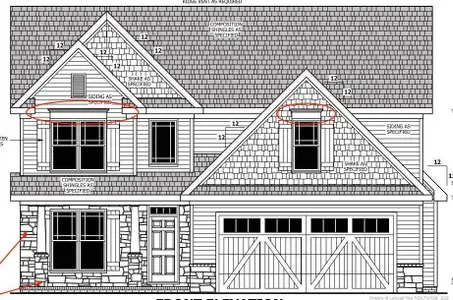 New construction Single-Family house 930 Rhum Dr, Fayetteville, NC 28311 - image