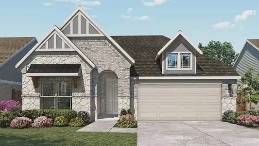 New construction Single-Family house 1231 Kennesaw Dr, College Station, TX 77845 plan Oleander - image