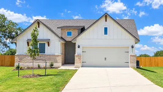 New construction Single-Family house 521 Hector Lp, Georgetown, TX 78626 plan Texas Cali - image