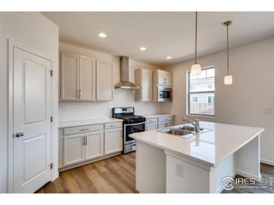 Photo not of actual home - Home will have the gourmet Kitchen w/double ovens