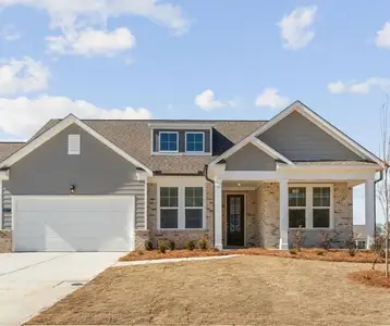 New construction Single-Family house 395 Atlas Ln, Winder, GA 30680 plan The Harrison G - image