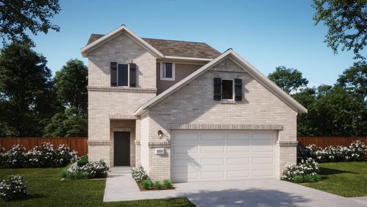 Elevation B | Ella at Village at Manor Commons in Manor, TX by Landsea Homes