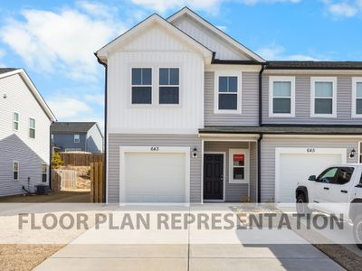 New construction Townhouse house 594 Hampton Dr, North Augusta, SC 29860 plan Griffin 3-Bedroom - image