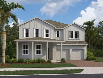 New construction Single-Family house 17625 Lake Star Rd, Winter Garden, FL 34787 plan Duval II - image
