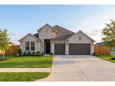 New construction Single-Family house 10006 Whitney Reach Dr, Rosharon, TX 77583 plan The George A - image