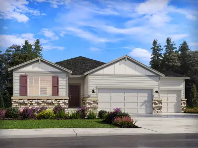 New construction Single-Family house 10743 Finsbury Ct, Peyton, CO 80831 plan The Red Feather - image