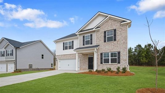 New construction Single-Family house 51 Weymouth Dr, Locust Grove, GA 30248 plan Halton - image