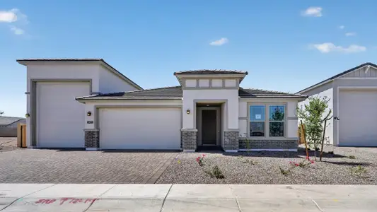 New construction Single-Family house 5425 W Coplen Farms Rd, Phoenix, AZ 85339 plan Overland - image