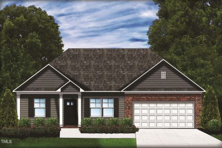 New construction Single-Family house 5004 Macleod Place, Zebulon, NC 27597 Wysteria II- photo 0