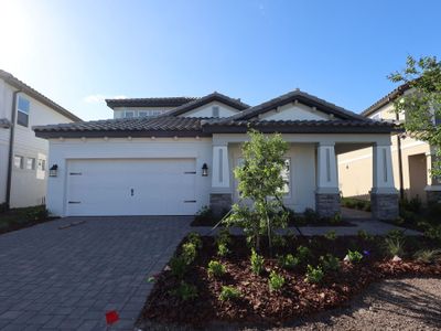 New construction Single-Family house 1734 Suttonset Trl, Zephyrhills, FL 33541 plan Newport II Bonus - image