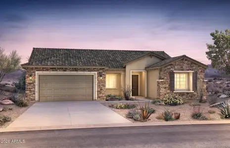 New construction Single-Family house 18688 N 270Th Dr, Buckeye, AZ 85396 plan Serenity - image