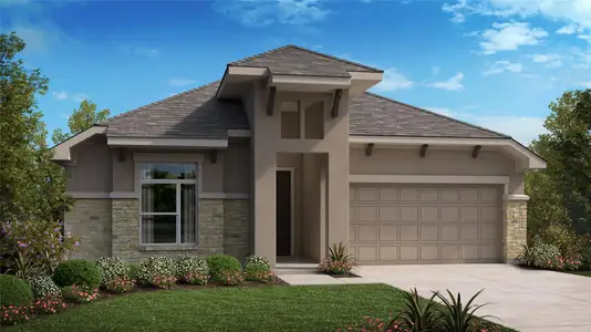 New construction Single-Family house 4335 Bancroft Ln, Round Rock, TX 78665 Rockwood- photo 0