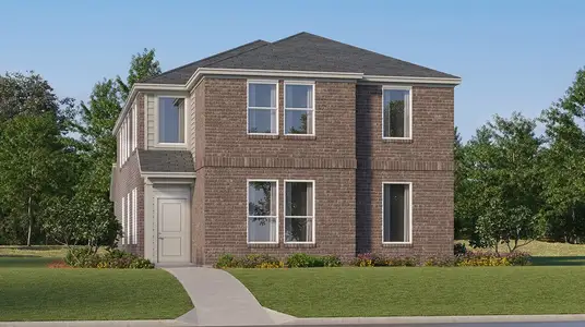 New construction Single-Family house 17911 Prairie Falcon Wy, Unit 9, Pflugerville, TX 78660 plan Sabas - image