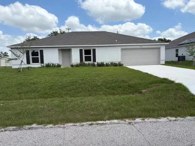 New construction Single-Family house 1865 Sw Clambake Ave, Port St. Lucie, FL 34953 plan Majestic - image