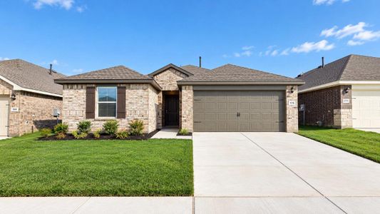 New construction Single-Family house 173 Tumbleweed Dr, Newark, TX 76071 plan Huntsville - image