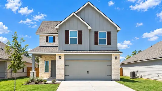 New construction Single-Family house 421 Hector Lp, Georgetown, TX 78626 plan Emma - image