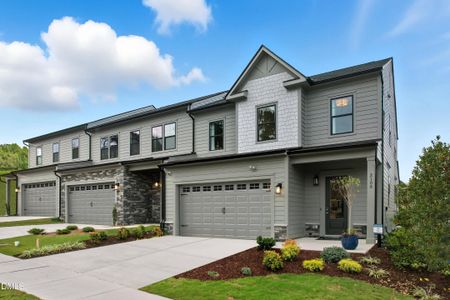 New construction Townhouse house 2112 Barrier Rdg Wy, Apex, NC 27502 plan The Eva - image