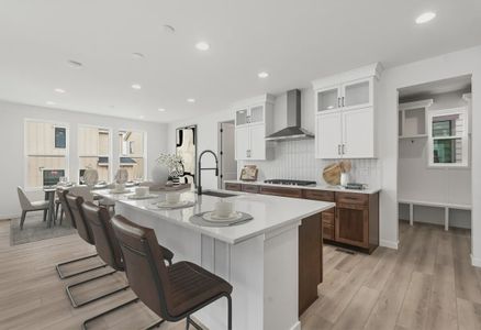 New construction Single-Family house 8850 Moonshimmer Trl, Littleton, CO 80125 4054 Morningside Elevation A - Modern Farmhouse- photo 7 7