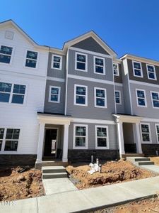 New construction Townhouse house 3009 Honeymyrtle Ln, Durham, NC 27703 Manteo II- photo 0 0