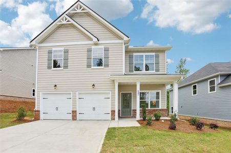 New construction Single-Family house 177 Cedar Wood Trce, Winder, GA 30680 The Dorian- photo 0