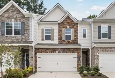 New construction Townhouse house 3498 Bellinger Dr, Powder Springs, GA 30127 - image