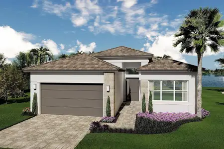 New construction Single-Family house 32523 Neroli St, Wesley Chapel, FL 33543 plan Claudia - image