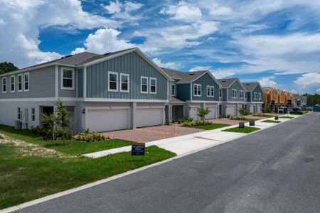 New construction Townhouse house 162 Glass Onion Drive, Groveland, FL 34737 Sovereign- photo 0