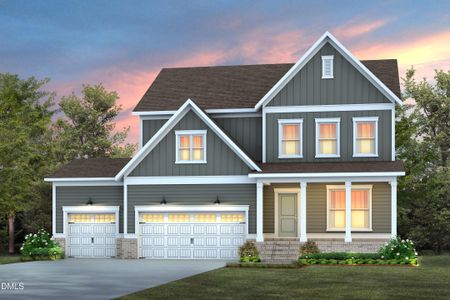 New construction Single-Family house 158 Yearling Ln, Wendell, NC 27591 plan Mercer - image
